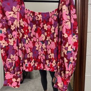 Free People floral top